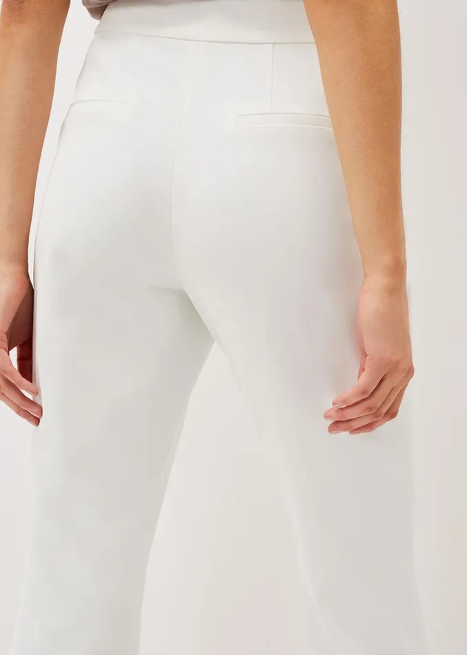 Solange Flared Suit Trousers Ivory Women Phase Eight Trousers