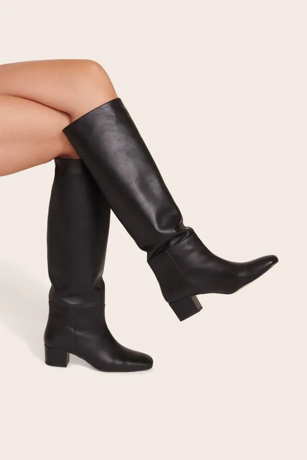 STAUD Boots Women STAUD NANCY BOOT BLACK STAUD Boots Women STAUD NANCY BOOT BLACK