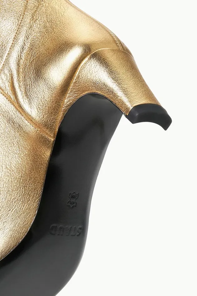 STAUD Boots Women STAUD WESTERN WALLY BOOT GOLD STAUD Boots Women STAUD WESTERN WALLY BOOT GOLD