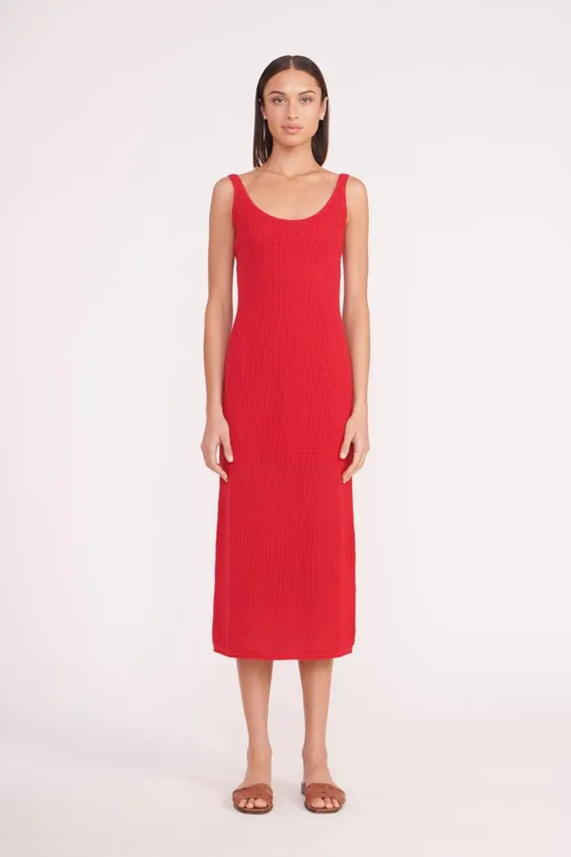 STAUD CoverUps Women STAUD JESSICA DRESS RUBY