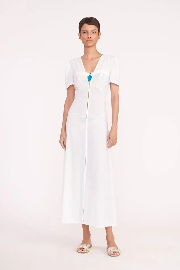 STAUD CoverUps Women STAUD SONYA COVERUP WHITE