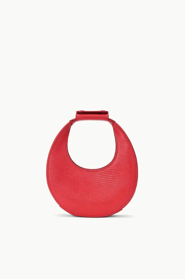 STAUD Crossbody Women STAUD GOODNIGHT MOON BAG RED ROSE