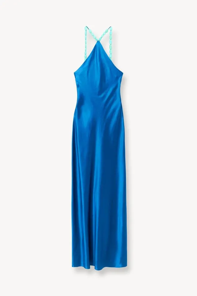 STAUD Dresses Women STAUD CADENCE DRESS ISLAND BLUE STAUD Dresses Women STAUD CADENCE DRESS ISLAND BLUE