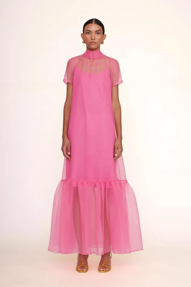 STAUD Dresses Women STAUD CALLUNA DRESS BLUSH