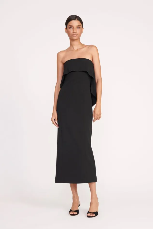 STAUD Dresses Women STAUD CASEY DRESS SILVER