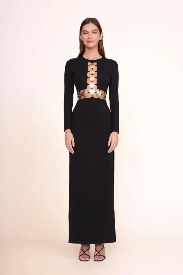 STAUD Dresses Women STAUD DELPHINE DRESS BLACK