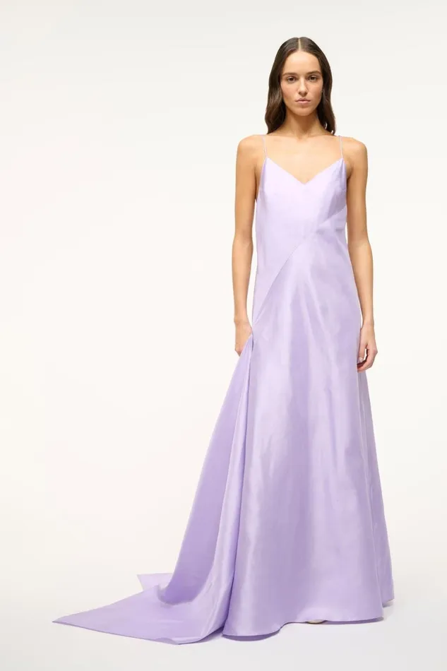 STAUD Dresses Women STAUD MAXI LEONARDO DRESS LILAC
