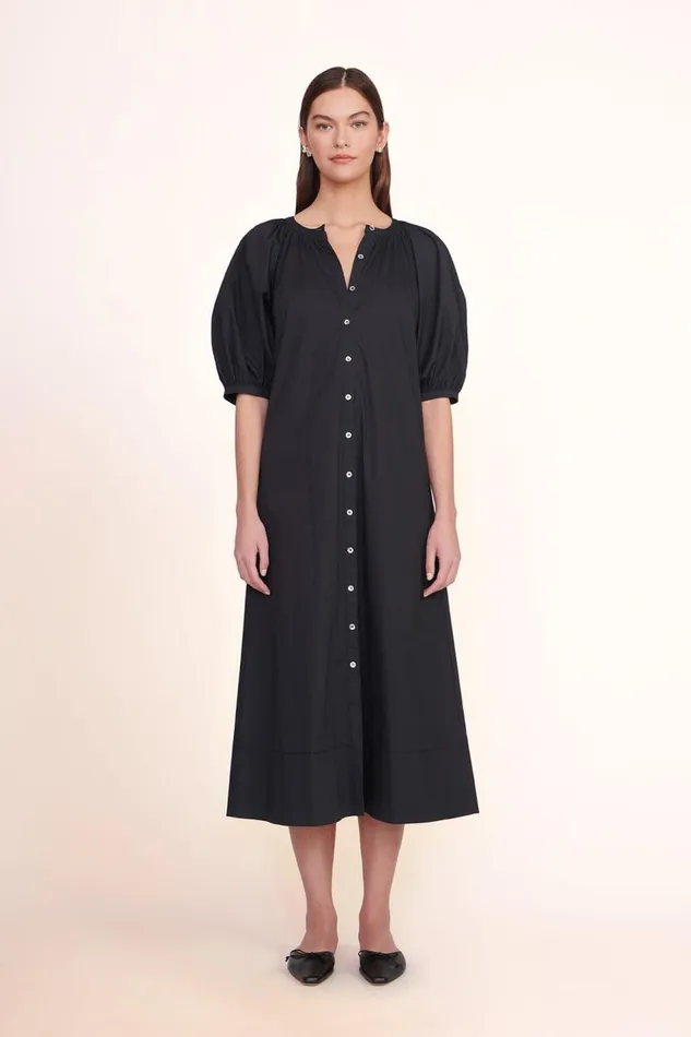 STAUD Dresses Women STAUD VINCENT DRESS BLACK