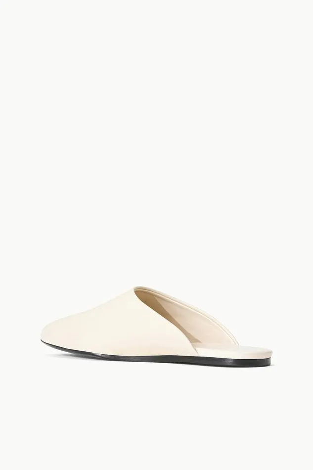 STAUD Mules and Flats Women STAUD ABBY SLIPPER CREAM STAUD Mules and Flats Women STAUD ABBY SLIPPER CREAM