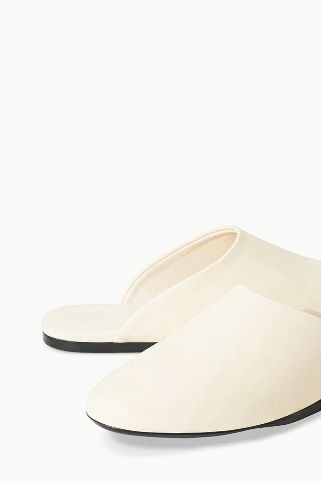 STAUD Mules and Flats Women STAUD ABBY SLIPPER CREAM STAUD Mules and Flats Women STAUD ABBY SLIPPER CREAM