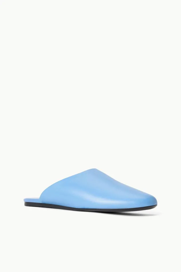 STAUD Mules and Flats Women STAUD ABBY SLIPPER STAUD BLUE STAUD Mules and Flats Women STAUD ABBY SLIPPER STAUD BLUE