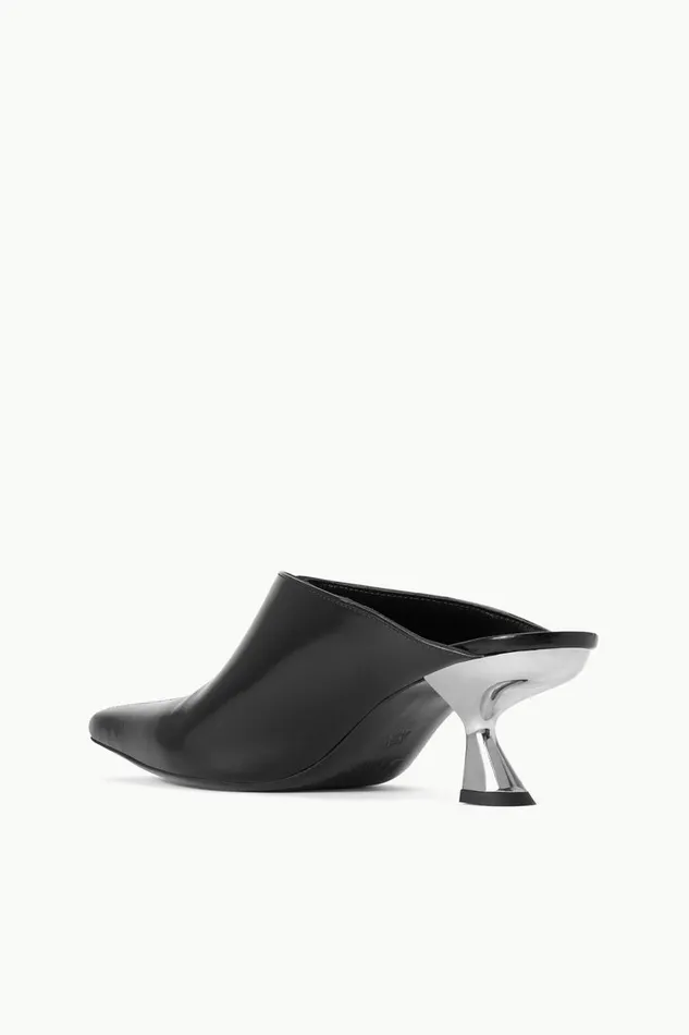 STAUD Mules and Flats Women STAUD JAX MULE BLACK METALS STAUD Mules and Flats Women STAUD JAX MULE BLACK METALS