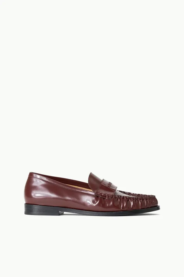 STAUD Mules and Flats Women STAUD LOULOU LOAFER MAHOGANY