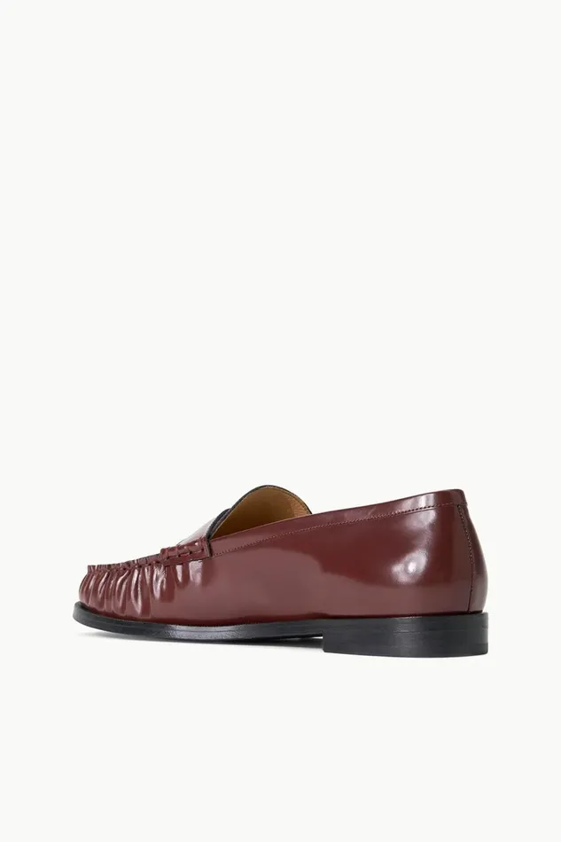 STAUD Mules and Flats Women STAUD LOULOU LOAFER MAHOGANY STAUD Mules and Flats Women STAUD LOULOU LOAFER MAHOGANY