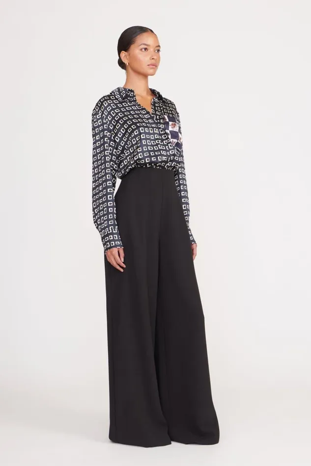 STAUD Pants and Shorts Women STAUD CALEB PANT BLACK STAUD Pants and Shorts Women STAUD CALEB PANT BLACK
