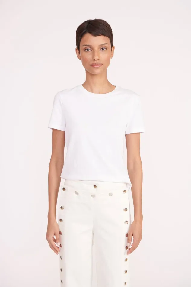 STAUD Pants and Shorts Women STAUD CARTER PANT WHITE STAUD Pants and Shorts Women STAUD CARTER PANT WHITE