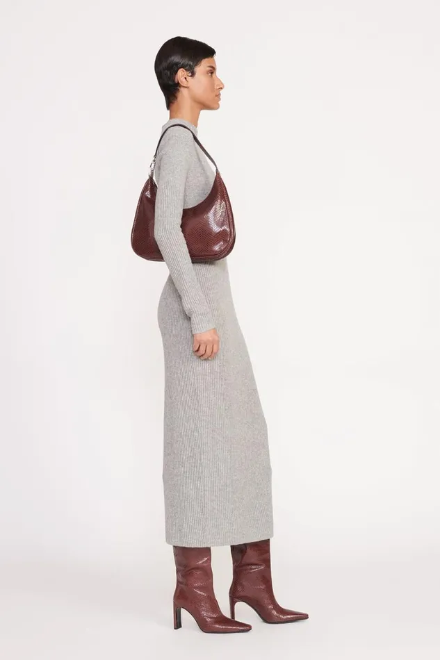 STAUD Shoulder Women STAUD SYLVIE SHOULDER BAG MAHOGANY STAUD Shoulder Women STAUD SYLVIE SHOULDER BAG MAHOGANY