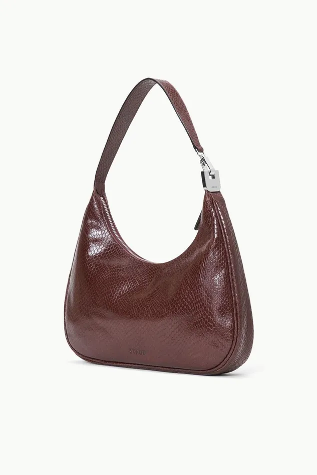 STAUD Shoulder Women STAUD SYLVIE SHOULDER BAG MAHOGANY STAUD Shoulder Women STAUD SYLVIE SHOULDER BAG MAHOGANY
