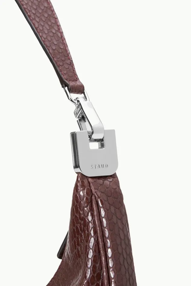 STAUD Shoulder Women STAUD SYLVIE SHOULDER BAG MAHOGANY STAUD Shoulder Women STAUD SYLVIE SHOULDER BAG MAHOGANY