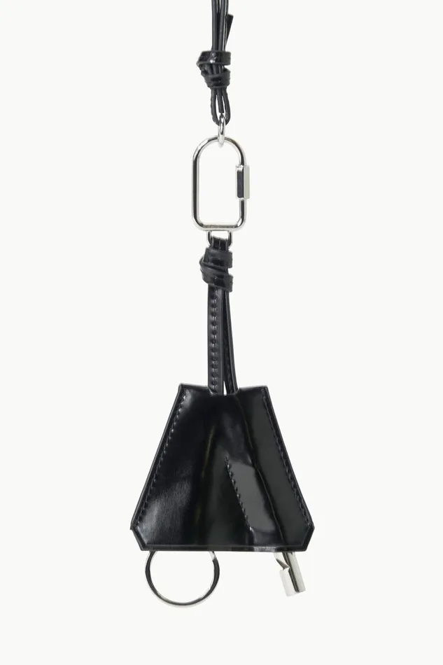 STAUD Small Leather Goods Women STAUD SAFETY WHISTLE KEY FOB BLACK STAUD Small Leather Goods Women STAUD SAFETY WHISTLE KEY FOB BLACK