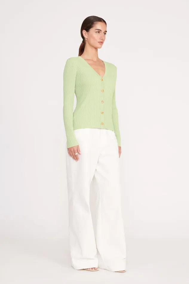 STAUD Tops Women STAUD CARGO SWEATER MATCHA STAUD Tops Women STAUD CARGO SWEATER MATCHA
