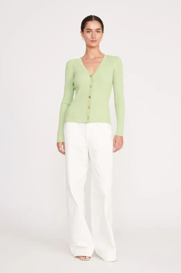 STAUD Tops Women STAUD CARGO SWEATER MATCHA STAUD Tops Women STAUD CARGO SWEATER MATCHA