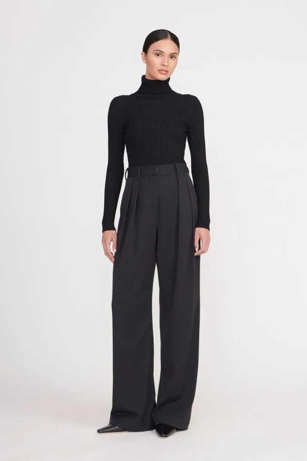 STAUD Tops Women STAUD JACE TOP BLACK STAUD Tops Women STAUD JACE TOP BLACK