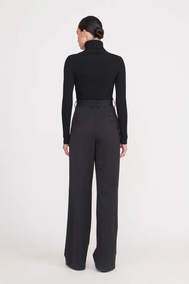 STAUD Tops Women STAUD JACE TOP BLACK STAUD Tops Women STAUD JACE TOP BLACK