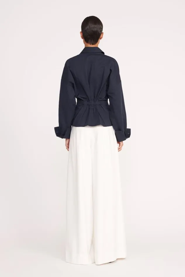 STAUD Tops Women STAUD OPHELIA TOP NAVY STAUD Tops Women STAUD OPHELIA TOP NAVY