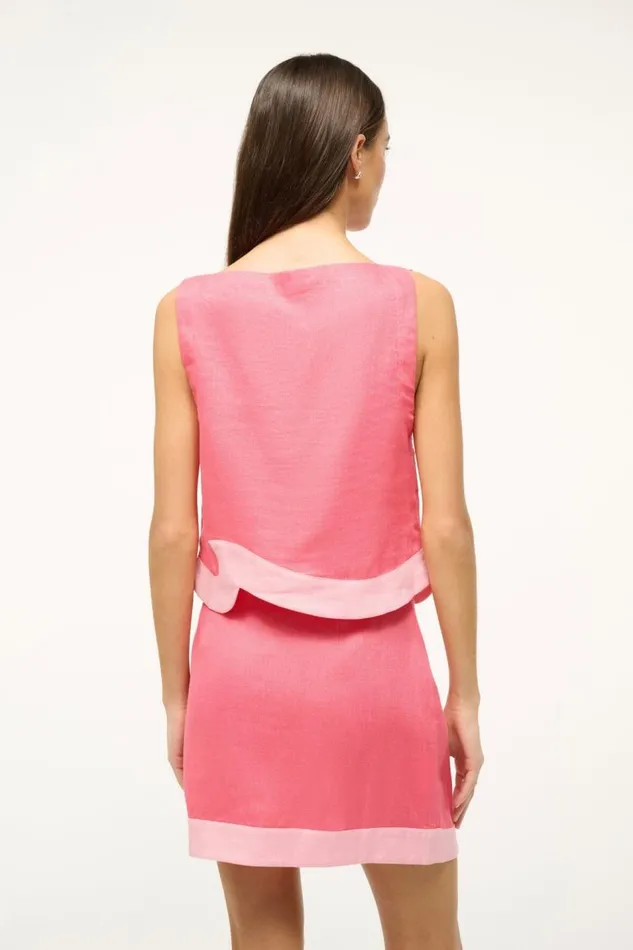 STAUD Tops Women STAUD RAPHAEL TOP CORAL PARADISE PEARL PINK STAUD Tops Women STAUD RAPHAEL TOP CORAL PARADISE PEARL PINK