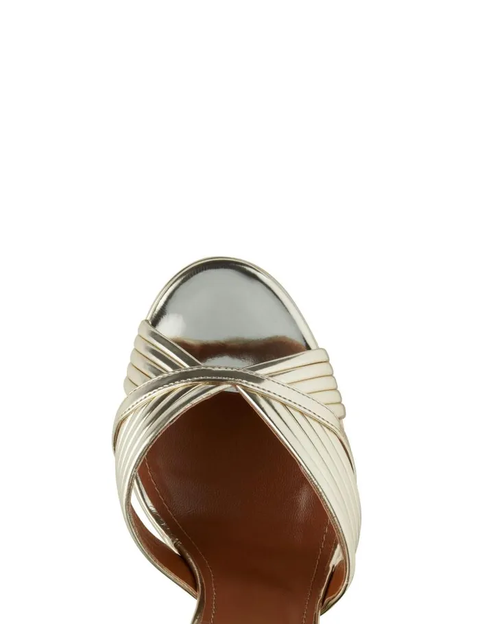 Sundance Plateau 140 Gold Women Aquazzura Platforms Sundance Plateau 140 Gold Women Aquazzura Platforms