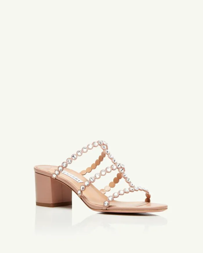 Tequila Sandal 50 Pink Women Aquazzura Slides and Mules