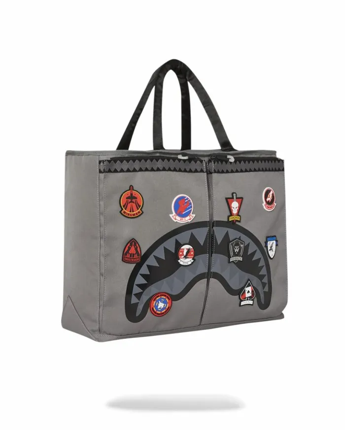 TOP GUN FLIGHT CREW OFFICIAL COLLAB PILOT TOTE Bags SPRAYGROUND