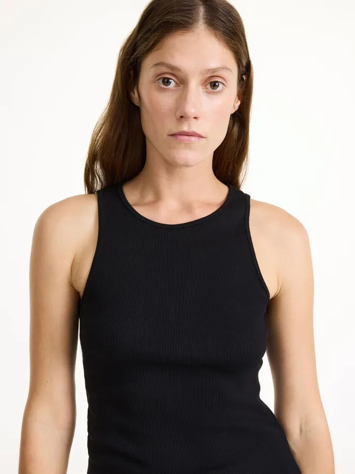 Tops and Blouses Women By Malene Birger Amani Tank Top Black
