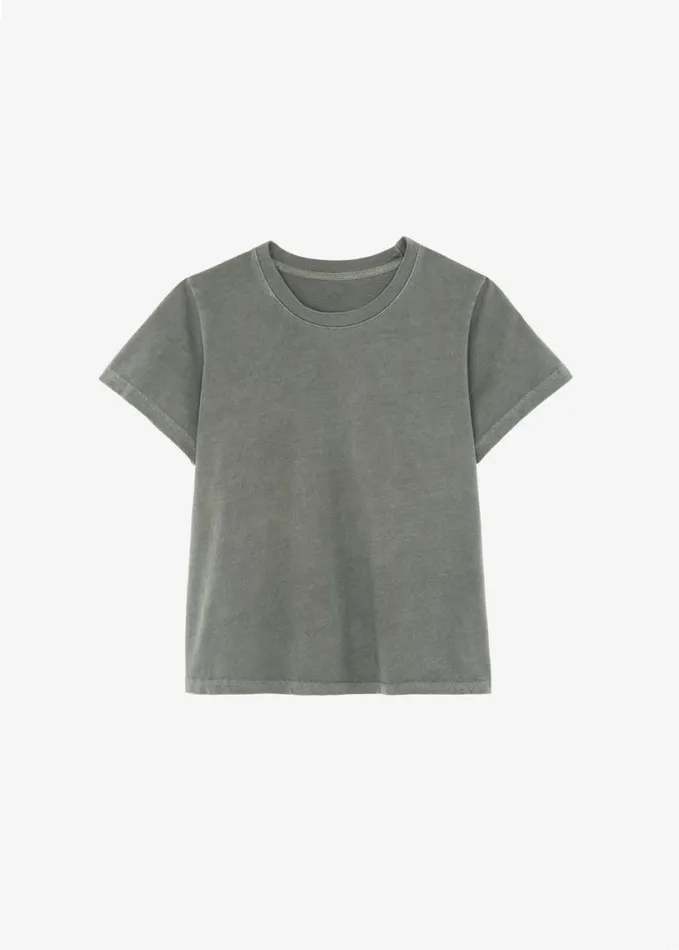 Tops Women The Frankie Shop Dollie Tee 8211 Khaki