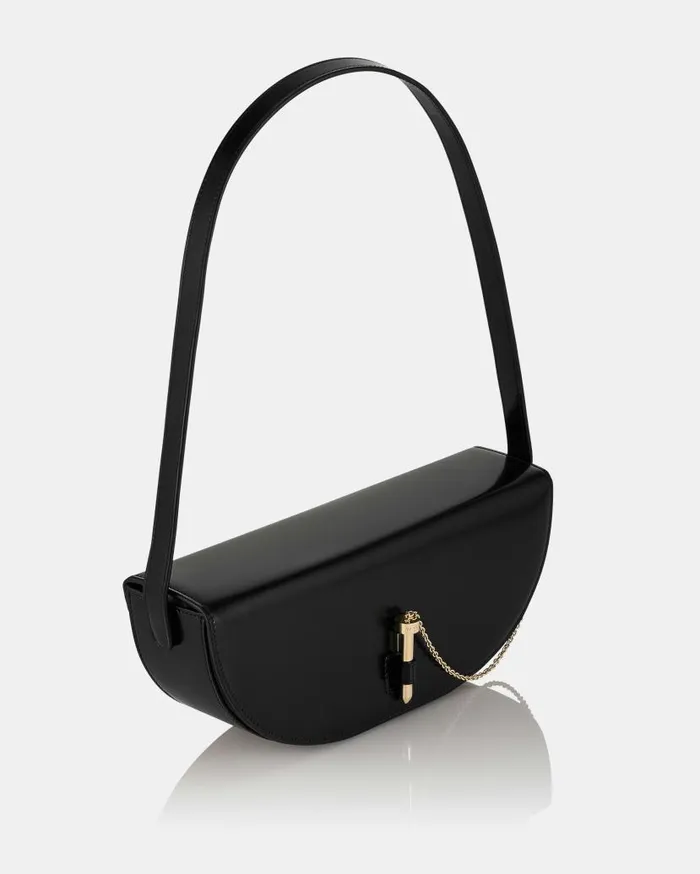 Tribeca Shoulder Bag Black Women Aquazzura Shoulder Bags