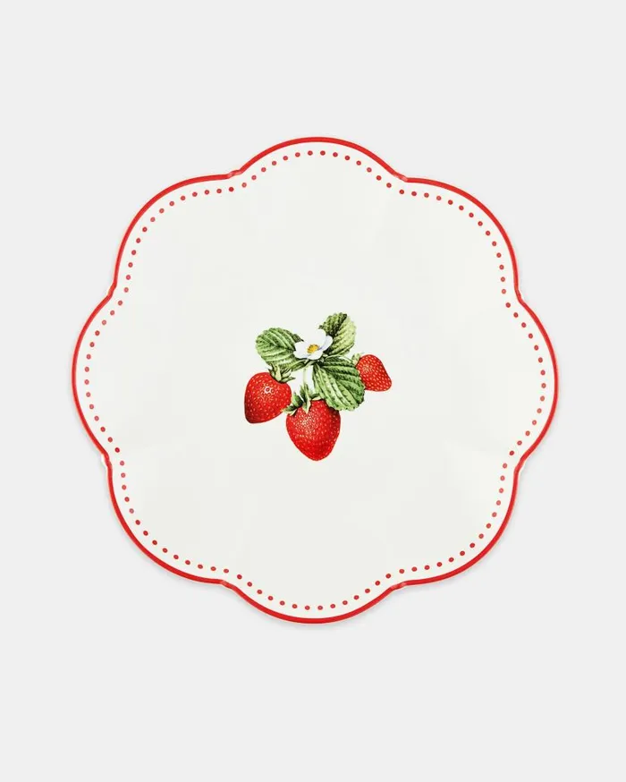 Tutti Frutti Dinner Plate Red Women Aquazzura Dinnerware Tutti Frutti Dinner Plate Red Women Aquazzura Dinnerware