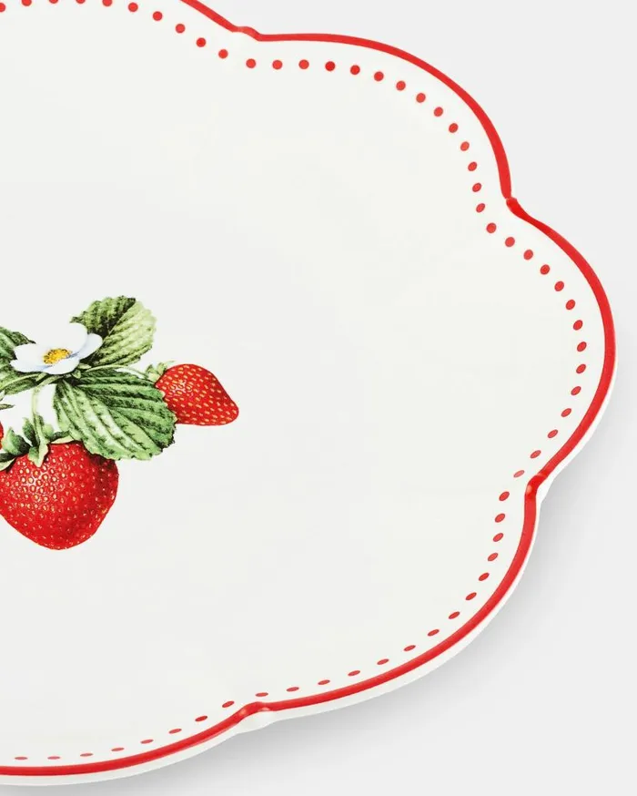 Tutti Frutti Dinner Plate Red Women Aquazzura Dinnerware Tutti Frutti Dinner Plate Red Women Aquazzura Dinnerware