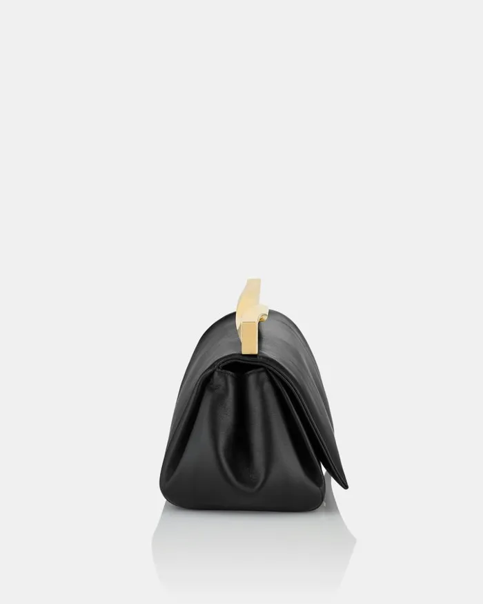 Twist Clutch Black Women Aquazzura Clutch Bags Twist Clutch Black Women Aquazzura Clutch Bags