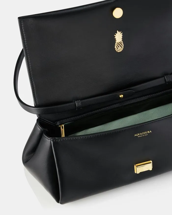 Twist Clutch Black Women Aquazzura Clutch Bags Twist Clutch Black Women Aquazzura Clutch Bags