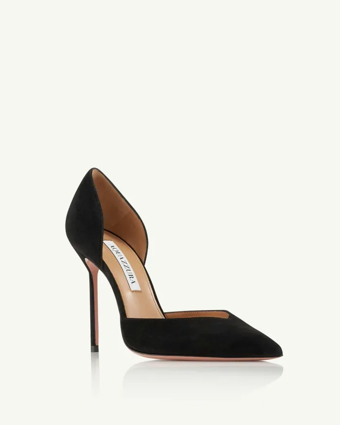 Uptown Pump 105 Black Women Aquazzura Pumps