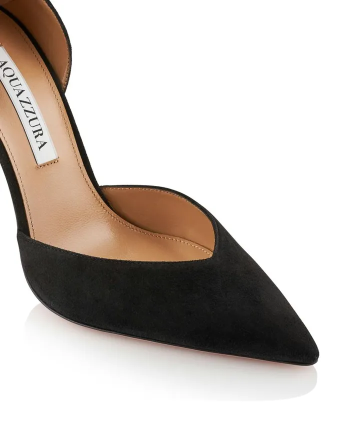 Uptown Pump 105 Black Women Aquazzura Pumps Uptown Pump 105 Black Women Aquazzura Pumps