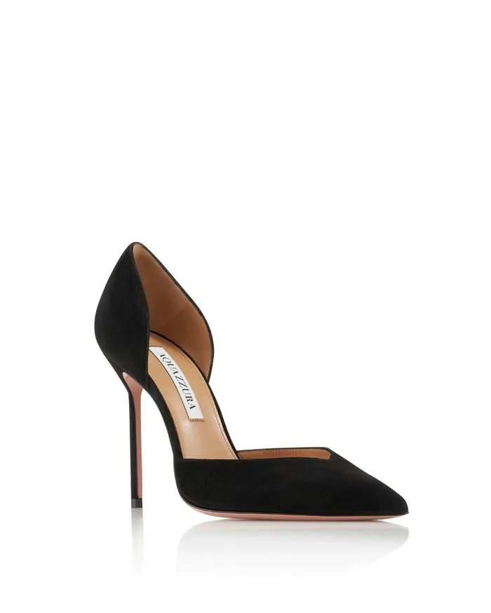 Uptown Pump 105 Black Women Aquazzura Pumps Uptown Pump 105 Black Women Aquazzura Pumps