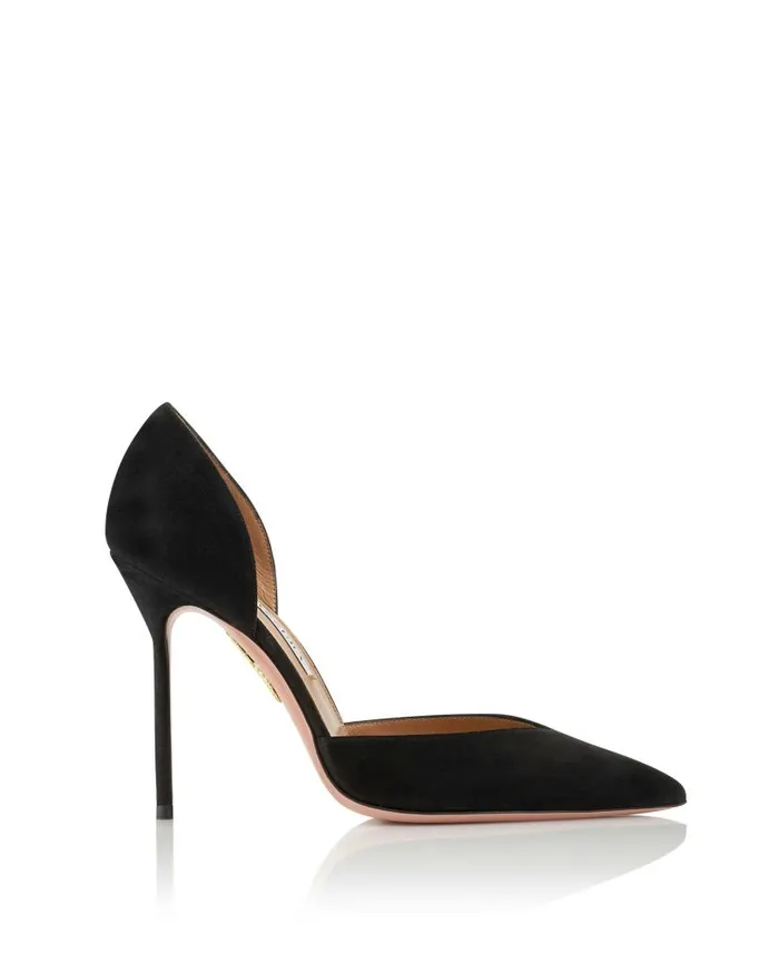 Uptown Pump 105 Black Women Aquazzura Pumps Uptown Pump 105 Black Women Aquazzura Pumps