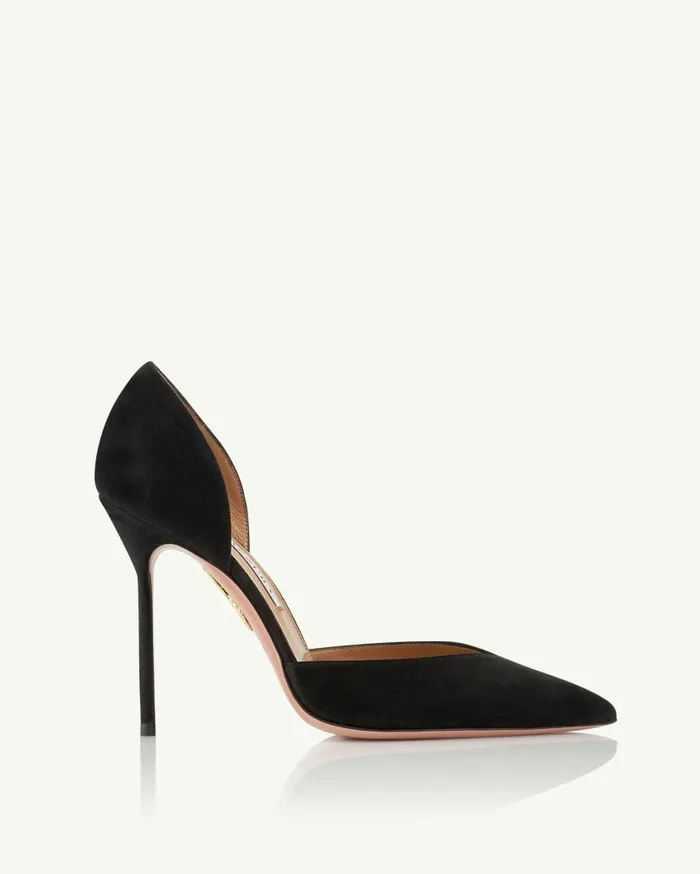 Uptown Pump 105 Black Women Aquazzura Pumps Uptown Pump 105 Black Women Aquazzura Pumps