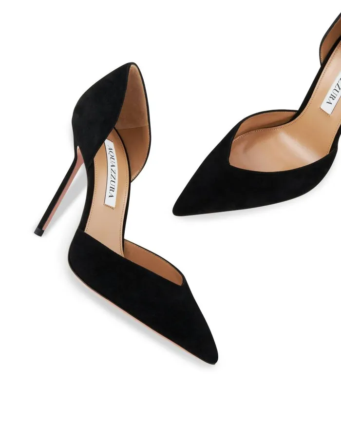 Uptown Pump 105 Black Women Aquazzura Pumps Uptown Pump 105 Black Women Aquazzura Pumps
