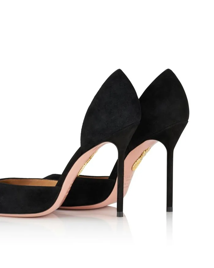Uptown Pump 105 Black Women Aquazzura Pumps Uptown Pump 105 Black Women Aquazzura Pumps