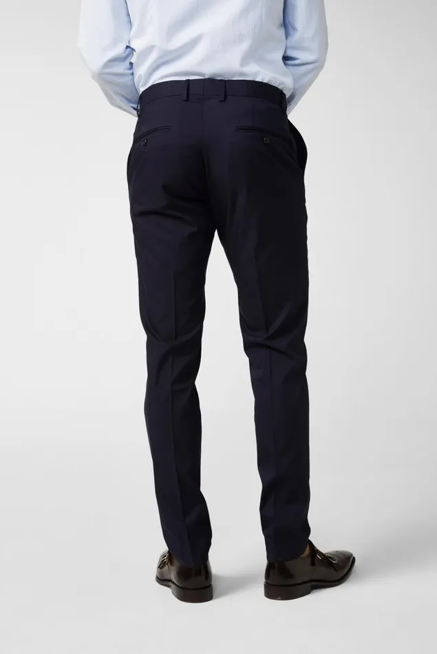 Van Laack Jeans and Pants Men CottonStretch Trousers Slim Fit Blue Van Laack Jeans and Pants Men CottonStretch Trousers Slim Fit Blue