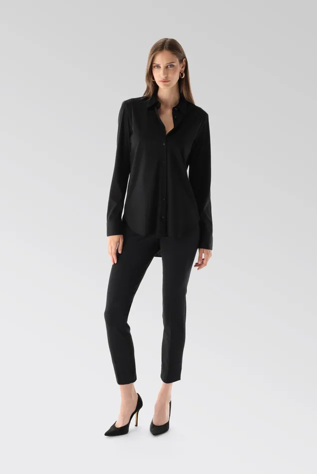 Van Laack Jersey Blouses Women Moby 8211 Relaxed Fit Blouse In Swiss Cotton Jersey Van Laack Jersey Blouses Women Moby 8211 Relaxed Fit Blouse In Swiss Cotton Jersey