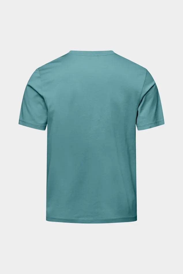 Van Laack TShirts Men TShirt In 100 Long Staple Cotton Aqua Van Laack TShirts Men TShirt In 100 Long Staple Cotton Aqua
